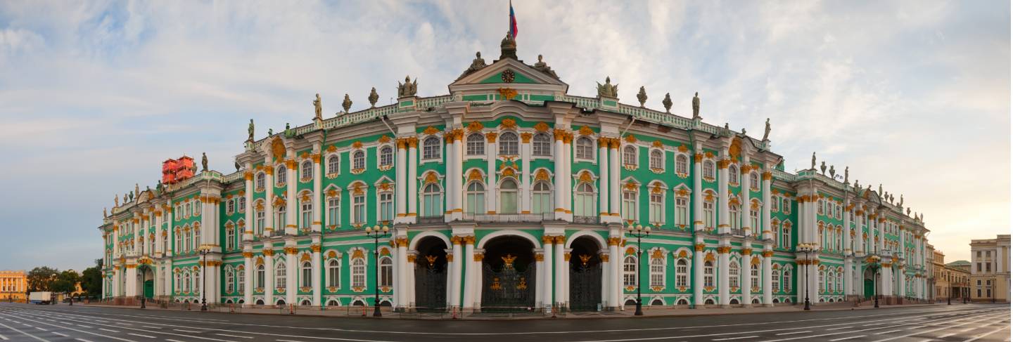 Panorama of winter palace 